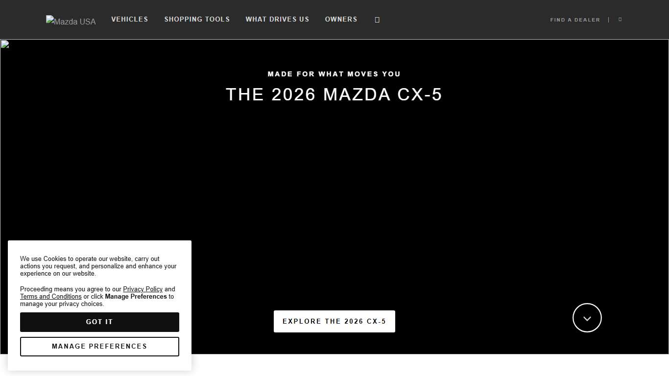 Mazda USA Official Site Cars, SUVs & Crossovers Mazda USA